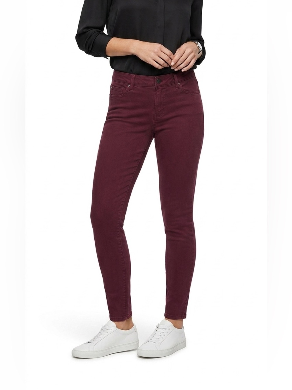 Liverpool Jeans Women's Burgundy The Skinny Size 8/29